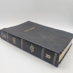 Holy Bible KJV Holman SUPER GIANT PRINT Reference Ed Red Letter Vintage 1996